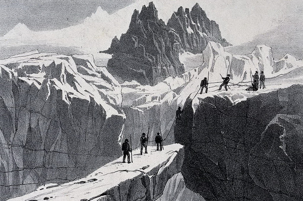 The ascent of Mont Blanc