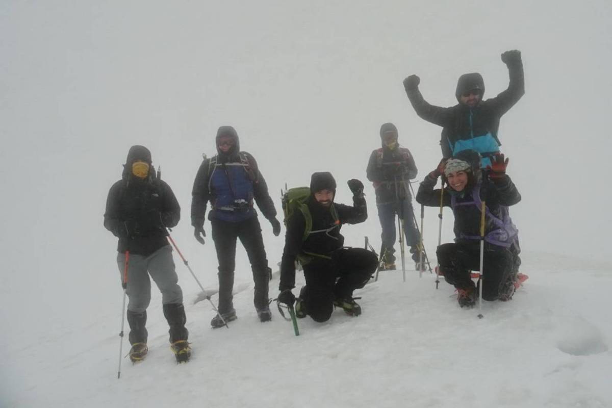 Χειμερινή ανάβαση στην κορυφή Γκούρα της Τύμφης