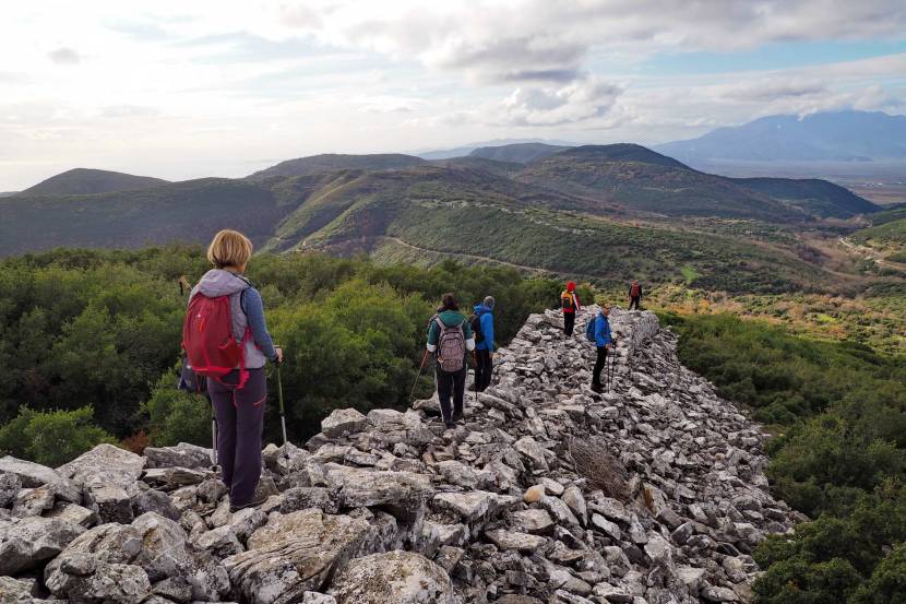 Πεζοπορία στα βουνά του Χαλκερού Καβάλας