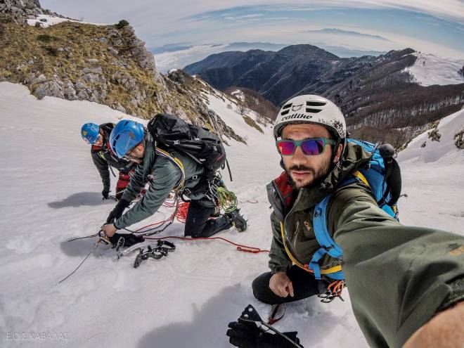 Χειμερινή Ορειβατική Συνάντηση στο Παγγαίο από τον ΕΟΣ Καβάλας