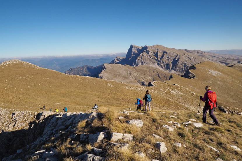 Ανάβαση στον Λάπατο στην Τύμφης
