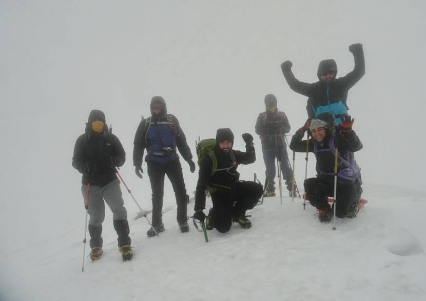 Χειμερινή ανάβαση στην κορυφή Γκούρα της Τύμφης