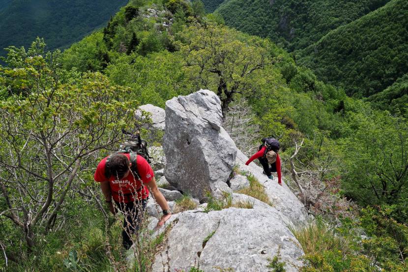 Ανάβαση από κόψη της Νικήσιανης (Παγγαίο)