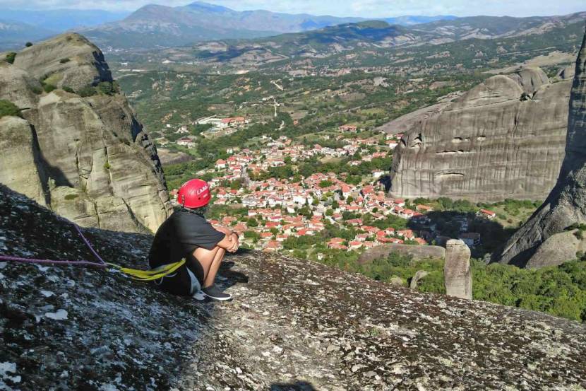 Ανάβαση στην Αγιά των Μετεώρων