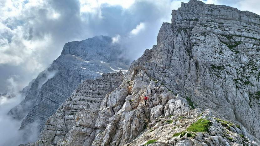 Στην κορυφή Triglav (2864m) της Σλοβενίας