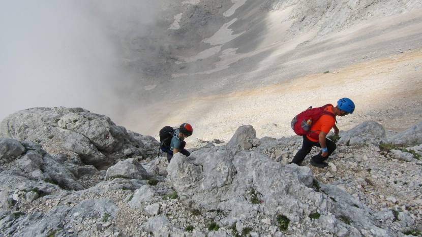 Στην κορυφή Skrlatica(2740m) της Σλοβενίας