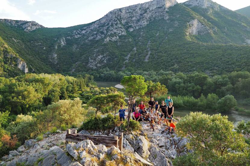 Πεζοπορία στα στενά του Νέστου