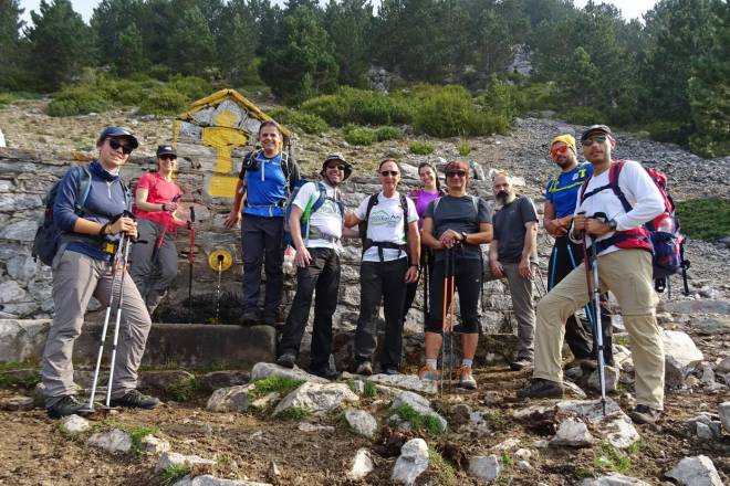 Ανάβαση στις κορυφές Κίτρος και Φλάμπουρο του Ολύμπου
