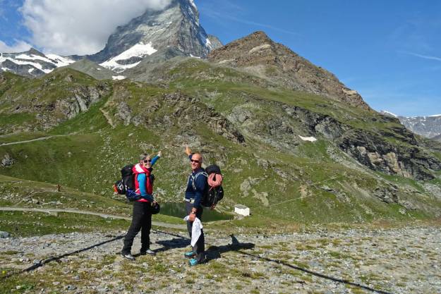 Δύο μέλη του Ε.Ο.Σ. Καβάλας στην κορυφή του Matterhorn