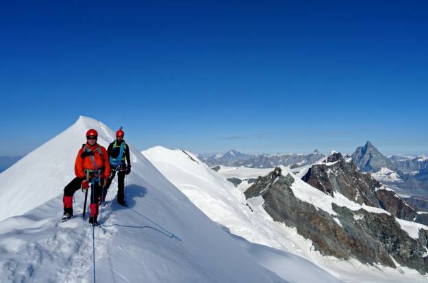 Ιταλικές Άλπεις: Ανάβαση στην κορυφή Δυτική Lyskamm (4482 m.)